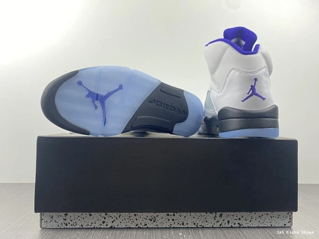 1st Kicks 5 Retro DD0587- Dark Jordan Upgraded Concord 4005 1029